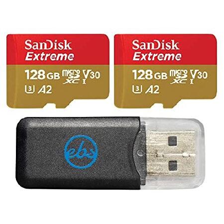 SanDisk 128GB Micro SDXC Extreme Memory Card 2 Pac...