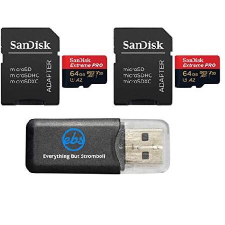 SanDisk 64GB Micro SDXC Extreme Pro Memory Card (2...