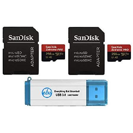 256GB SanDisk Extreme Pro V30 A2 4K Micro SDXC Mem...