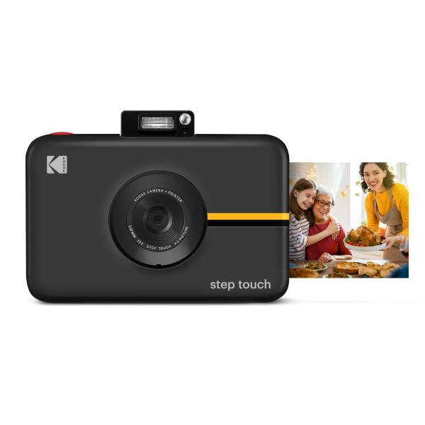 Kodak Step Touch 13MPデジタルカメラ＆インスタントプリンター (ブラック) 3....