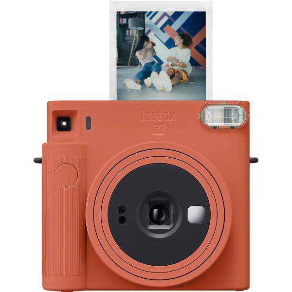 FUJIFILM インスタントカメラ Instax Square SQ1 テラコッタオラン