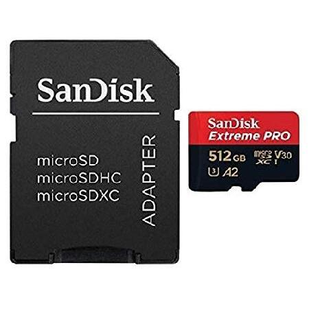 SanDisk 512GB Extreme Pro Class 10 Micro SD Card f...