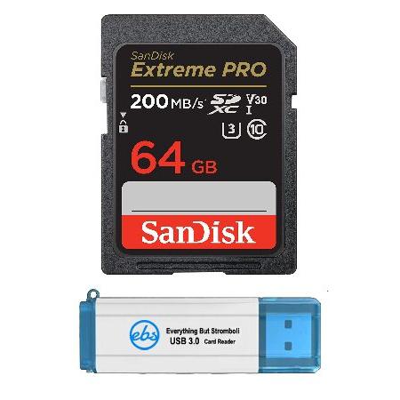 SanDisk Extreme Pro 64GB SDXC Card for Canon Camer...
