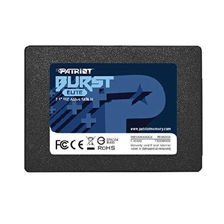 Patriot Memory SSD 240GB Burst Elite SATA3 内蔵2.5イン...