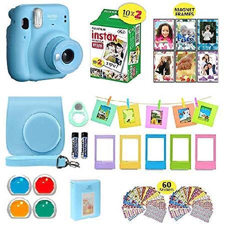 Instax カメラ (スカイブルー)