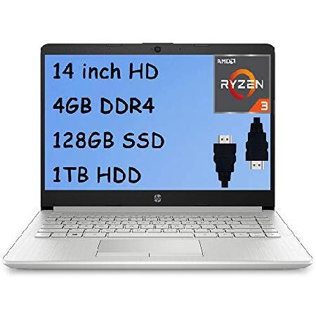 HP 14 Laptop 14&quot; HD Micro-Edge Display AMD Ryzen 3...