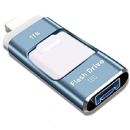 STTARLUK USBフラッシュドライブ 1TB フォトスティック USBペンドライブ 電話/パッ...