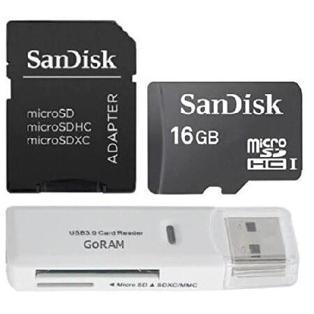 SanDisk (サンディスク) 16GB Class4 MicroSDカードSDQAB-016G ...