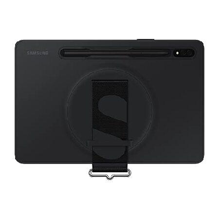 Samsung Galaxy Tab S7 / S8用公式ストラップカバー - (ブラック)