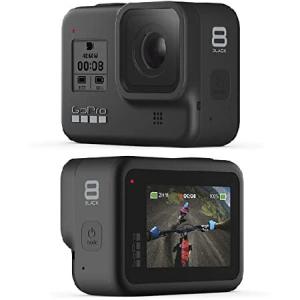GoPro HERO8 ブラック - 防水アクションカメラ タッチスクリーン付き 4K ウルトラHDビデオ 12MP 写真 1080p ライブストリーミング安定化