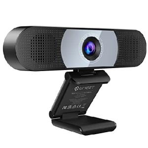 3イン1 ウェブカメラ - ストリーミングウェブカメラ マイク付き スピーカー2個 ＆ 内蔵ノイズリダクションマイク4個 eMeet C980 Pro 1080P HD ウェブカメラ ビデ