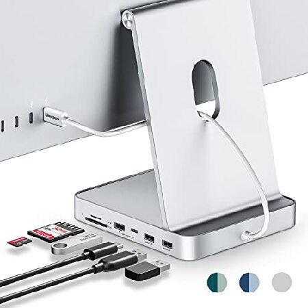 USB C ハブ for iMac 24インチ 2021、ミニソプル USB ハブ アダプター M....