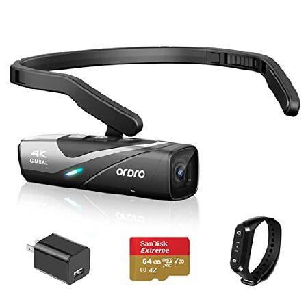 ORDRO EP8 Wearable Hands-Free FPV Camera, Ultra HD...