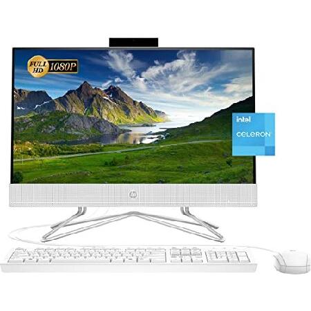 HP 2022 Newest All-in-One Desktop, 21.5&quot; FHD Displ...