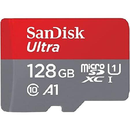 SanDisk (サンディスク) 128GB Ultra microSDXC UHS-Iカード Ch...