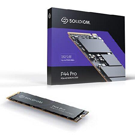 Solidigm(TM) P44 Proシリーズ 512GB PCIe GEN 4 NVMe 4.0...