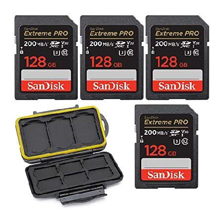 SanDisk (サンディスク) 128GB Extreme PRO 200MB/s SDXC UH...