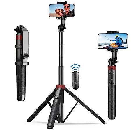 iFongsh 3-in-1 Extendable Selfie Stick with Detach...