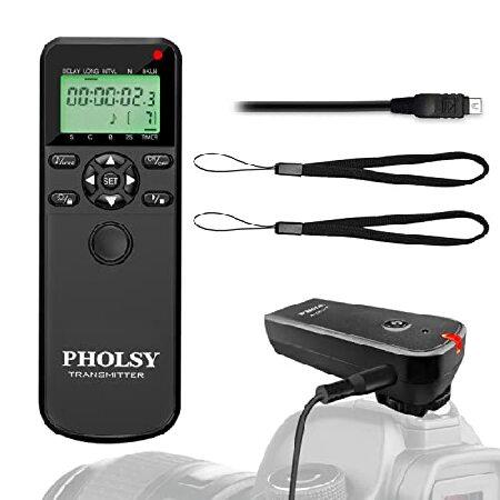 PHOLSY O6 for Olympus Remote Shutter Wireless Time...