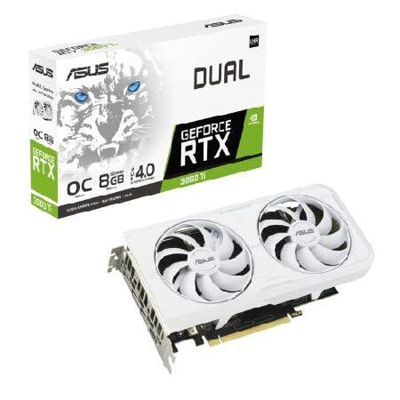 ASUS Dual NVIDIA GeForce RTX 3060 Ti White OCエディショ...