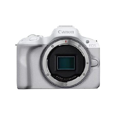 Canon ミラーレス一眼カメラ EOS R50 ボディのみ/ホワイト RFマウント 24.200万...