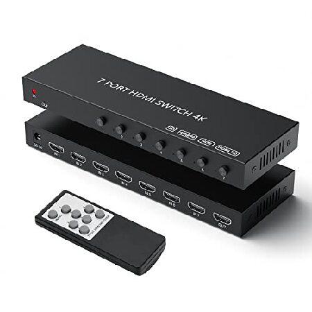 HDMI Switch 7 in 1 Out,Semusgx HDMI Switcher Box w...