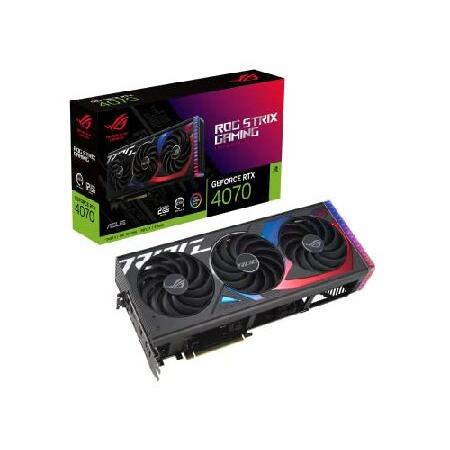 ASUS ROG Strix GeForce RTX(TM) 4070 ゲーミンググラフィックカード...