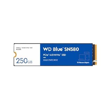 ウエスタンデジタル 250GB WD Blue SN580 NVMe 内蔵ソリッドステートドライブ ...