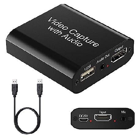 Video Capture Card with Audio, Capture Card with 4...