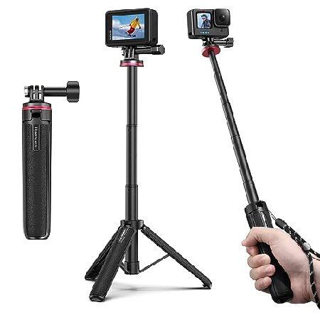 MT-72 アクションカム 伸縮三脚 19.7インチ 自撮り棒 GoPro Insta 360用 小...