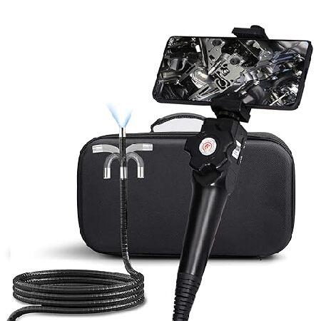 Articulating Borescope,Two-Way 180°（1080P）,5.5mm L...