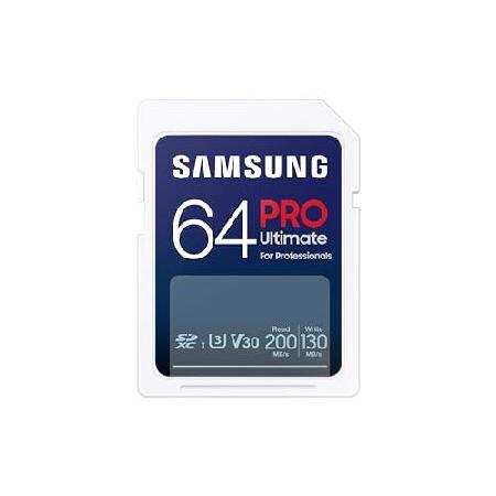 SAMSUNG PRO Ultimate Full Size 64GB SDXC Memory Ca...