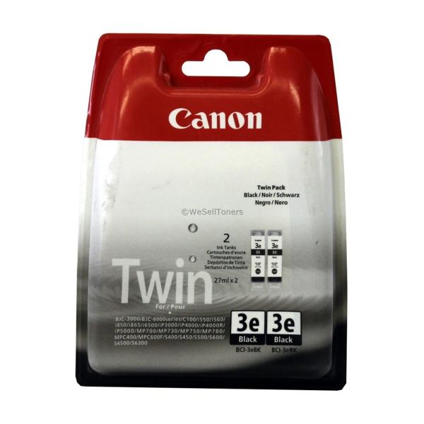 Canon 4479A271 BCI-3e Black Twin Pack by Canon  並行...