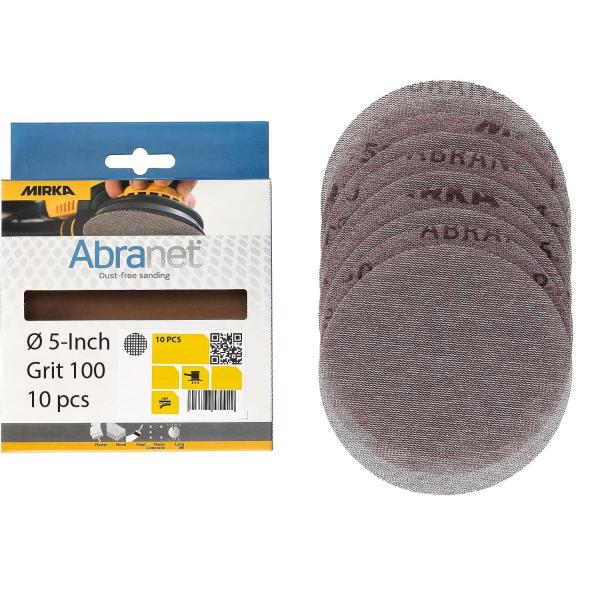 Mirka 9A-232-100RP 10 pieces. 5-Inch P 100 Grit Ab...