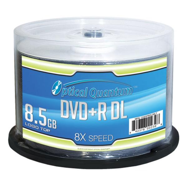 Optical Quantum DVD+R OQDPRDL08LT
