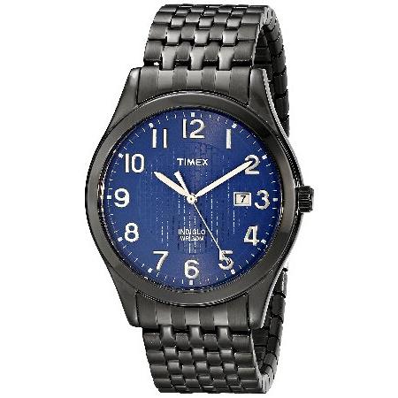 Timex Men&apos;s T2P203 Woodcrest Drive Black Stainless...