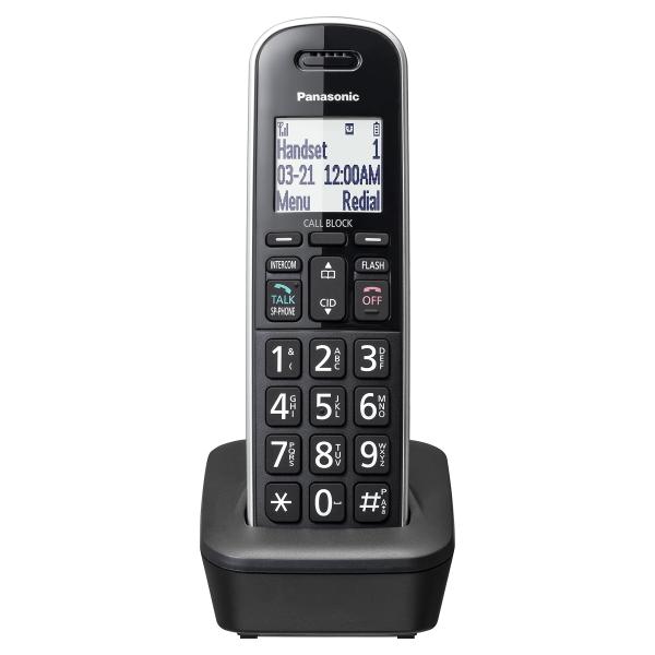 Panasonic 固定電話 KX-TGBA85B ブラック