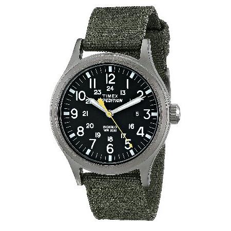 Timex メンズ エクスペディションスカウト 40 腕時計 グリーン