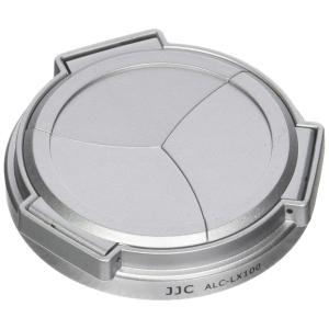 【平行輸入品】JJC ALC-LX100 シルバー 自動開閉 レンズキャップ パナソニック LUMIX DMC-LX100 ライカ D-LUX(タイプ109)カメラ用 DMW-LFAC1交換用