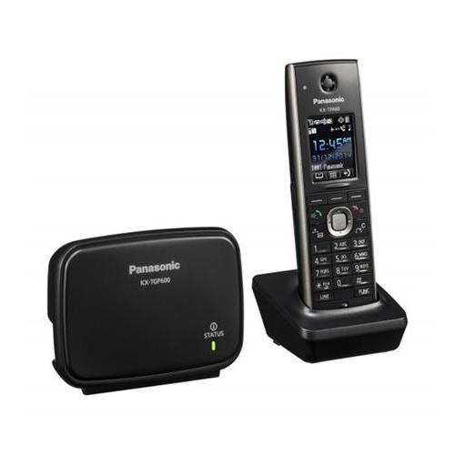 Panasonic 固定電話 KX-TGP600 携帯電話本体 ブラック