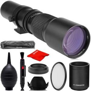 スーパー500mm / 1000mm f/8 マニュアル望遠レンズ Nikon D5、D4S、DF、...