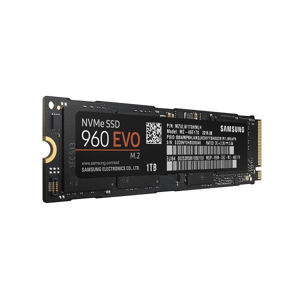 Samsung SSD 960 EVO Series - 1TB PCIe NVMe - M.2 I...