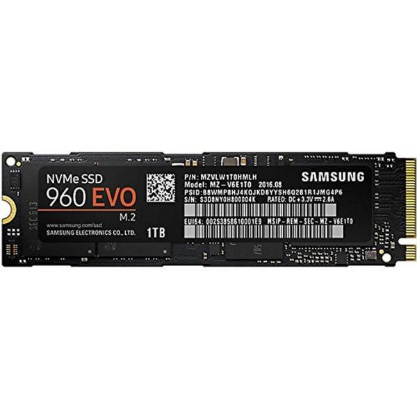 Samsung 960 Evo 1Tb Internal Solid State Drive (Mz...