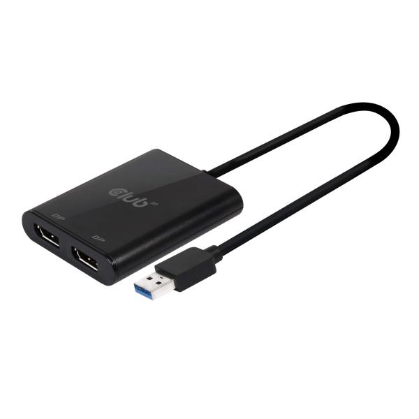 Club3D USB-VGAアダプタ CSV-1477 ブラック