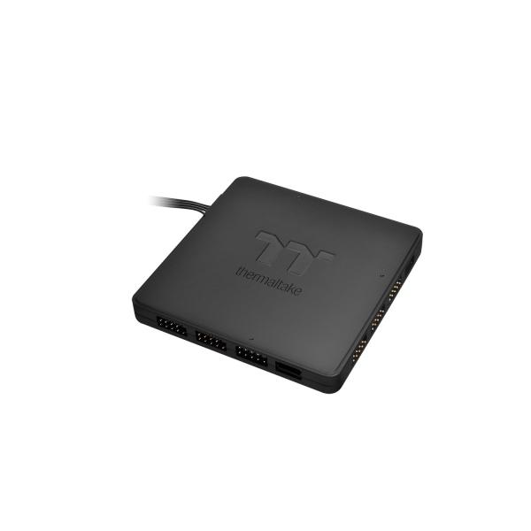 Thermaltake USBハブ CL-O015-PL00BL-A ブラック