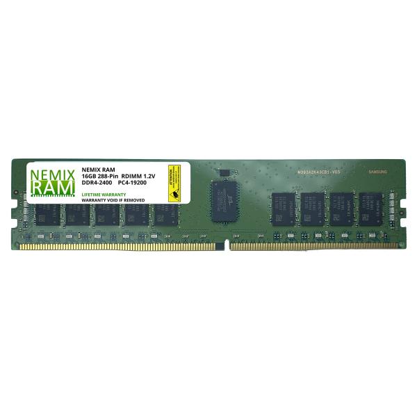 16 GB ( 1 x 16gb ) ddr4 - 2400 MHz pc4 - 19200 ECC...