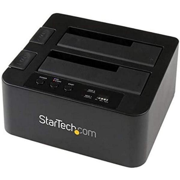 StarTech ディスクデュプリケーター SDOCK2U33RE デュプリケーター ブラック