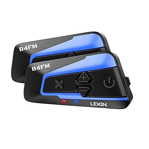 LEXIN Bluetooth ヘッドセット LX-B4DP ブルー 