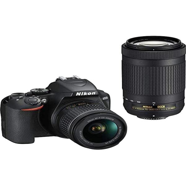 Nikon D3500 Digital SLR Camera Twin Lens kit [with...