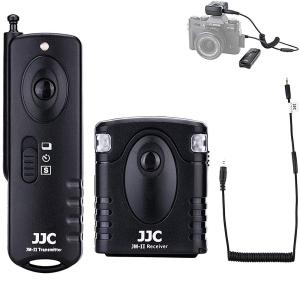 JJC Wired Wireless Shutter Release Remote Control for Fuji X-T5 X-T4 XT3 XT2 X-H2 X-H2S X-T30 II X-T20 X-T10 GFX100S GFX100 GFX50S II GFX50R X-Pro3 X-